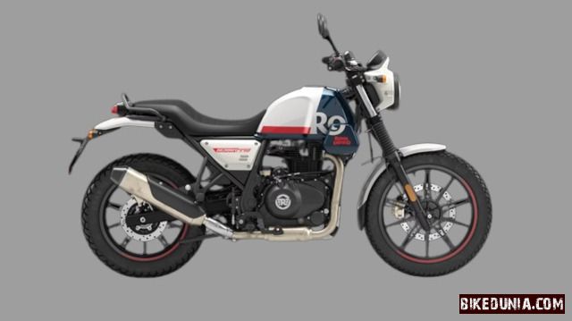 Royal Enfield Scram 440 Force Blue