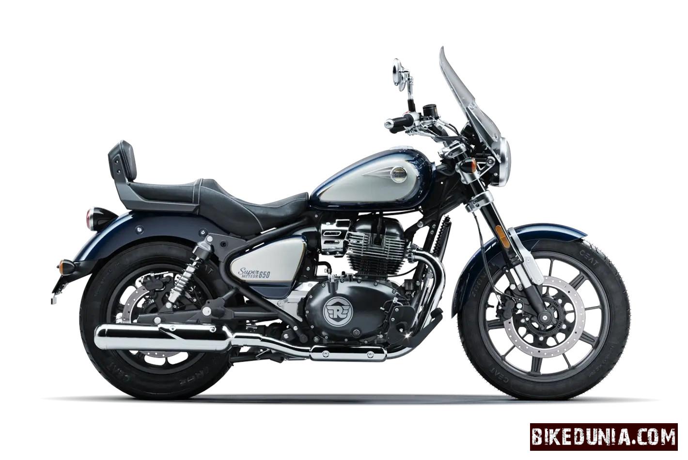 Royal Enfield Super Meteor 650 Celestial Blue