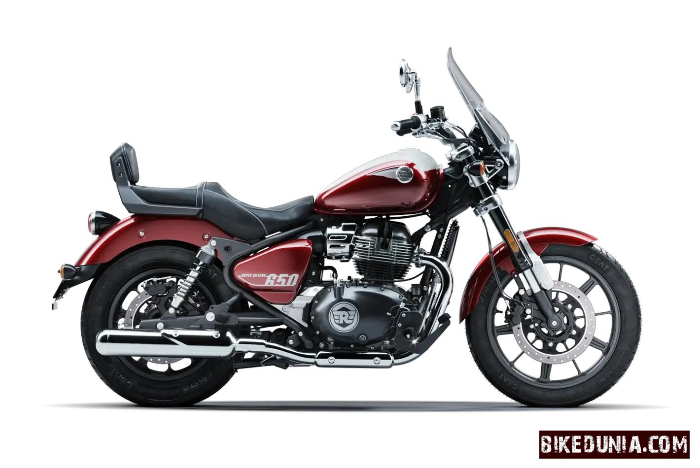 Royal Enfield Super Meteor 650 Celestial Red