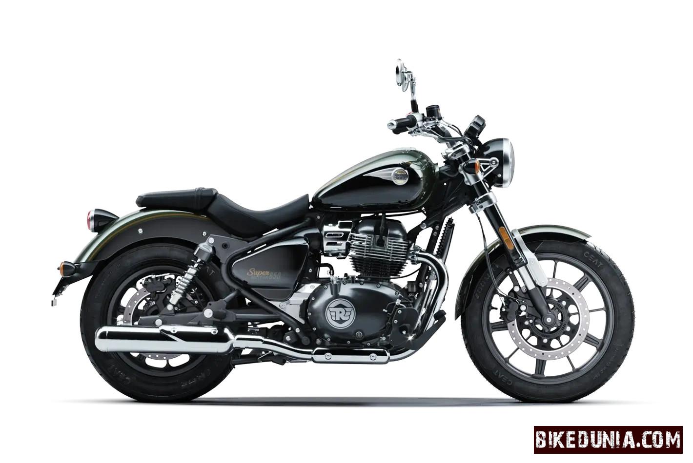 Royal Enfield Super Meteor 650 Interstellar Green