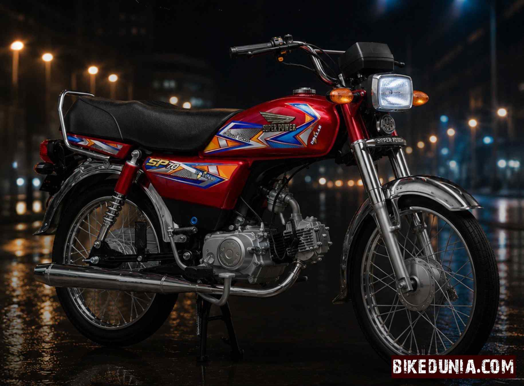 Super Power SP 70 Premium Self Start Red
