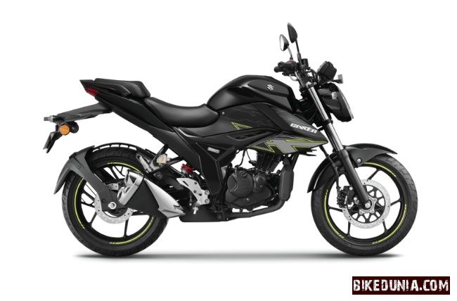 Suzuki Gixxer 2025 Glass Sparkle Black