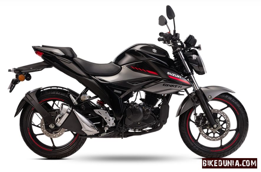 Suzuki Gixxer 2026 Glass Sparkle Black / Met. Oort Gray