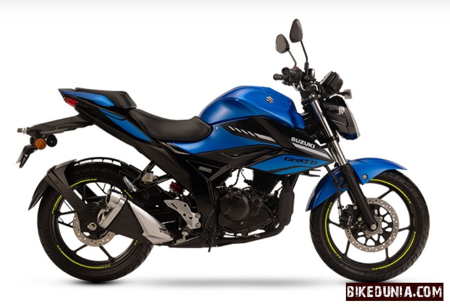 Suzuki Gixxer 2026 Met. Triton Blue / Glass Sparkle Black