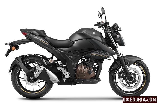 Suzuki Gixxer 250 2025 Metallic Matte Black No.2