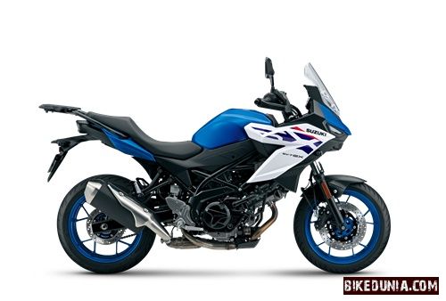 Suzuki SV-7GX Pearl Brilliant White / Metallic Triton Blue