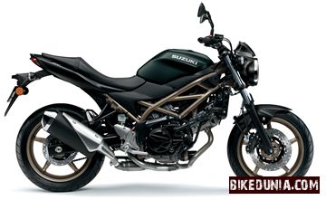 Suzuki SV650 Pearl Mat Shadow Green / Metallic Mat Black No.2