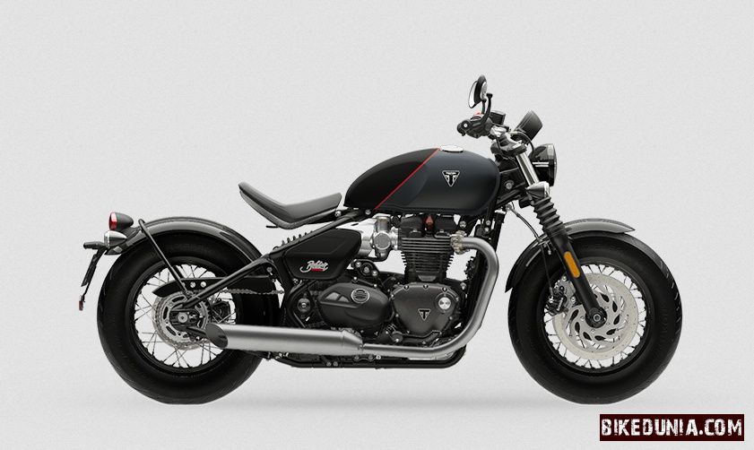 Triumph Bonneville Bobber 2026 Satin mineral grey