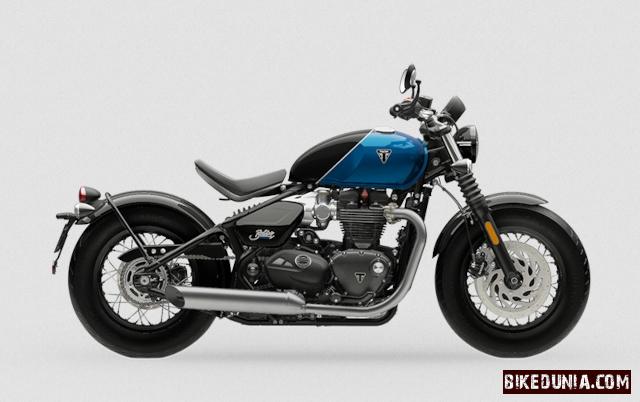 Triumph Bonneville Bobber 2026 Interstellar Blue