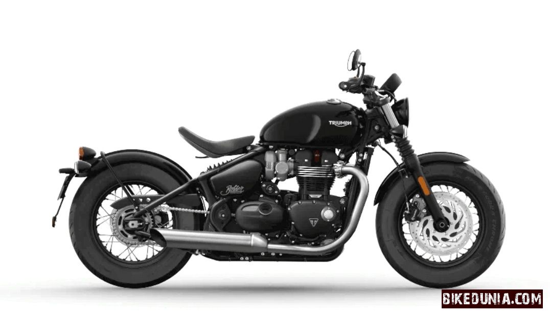 Triumph Bonneville Bobber Jet Black