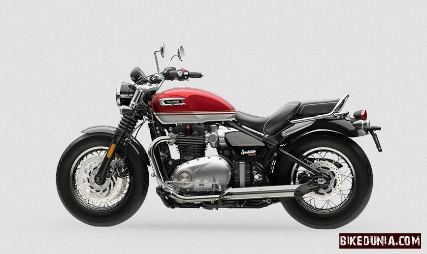 Triumph Bonneville Speedmaster 2026 Carnival red