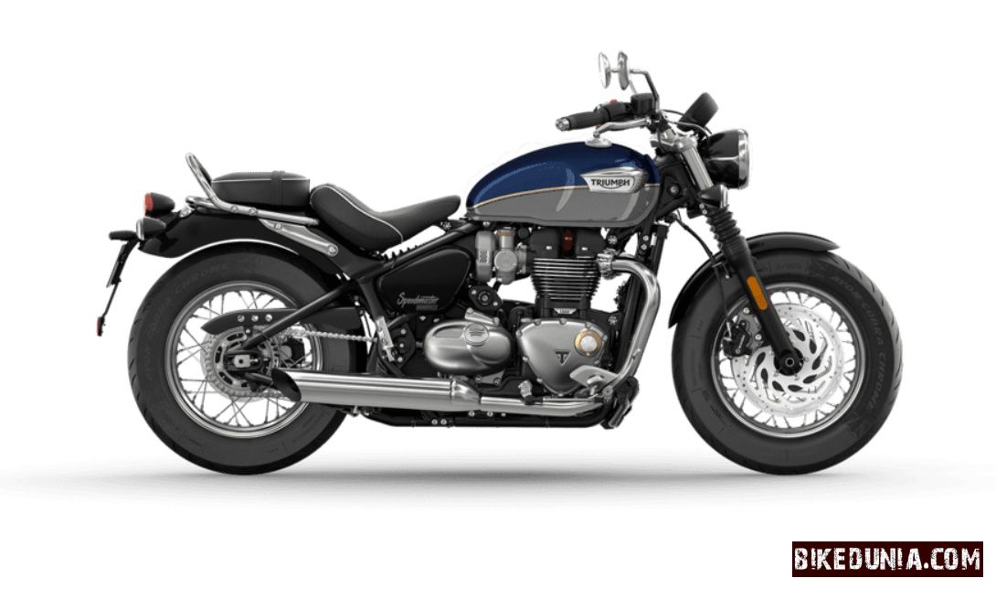 Triumph Bonneville Speedmaster Pacific Blue / Silver Ice