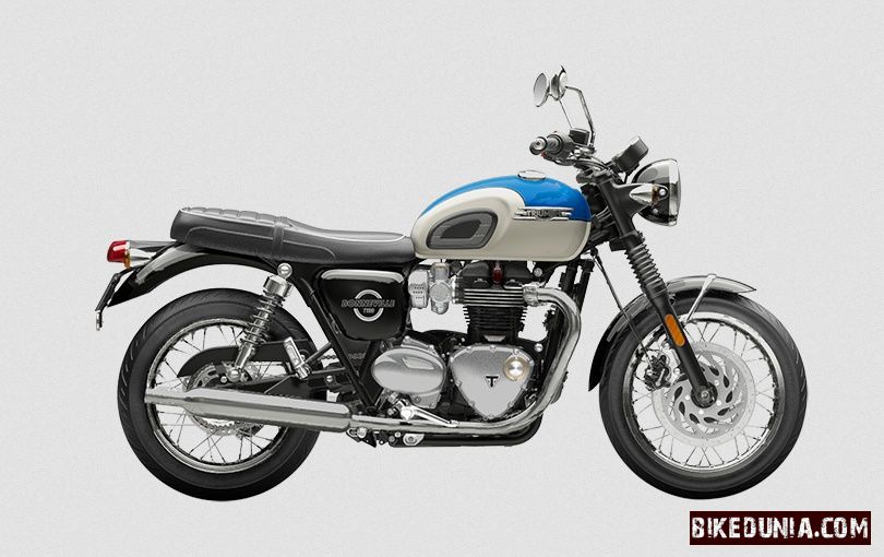 Triumph Bonneville T120 2026 Aegean blue