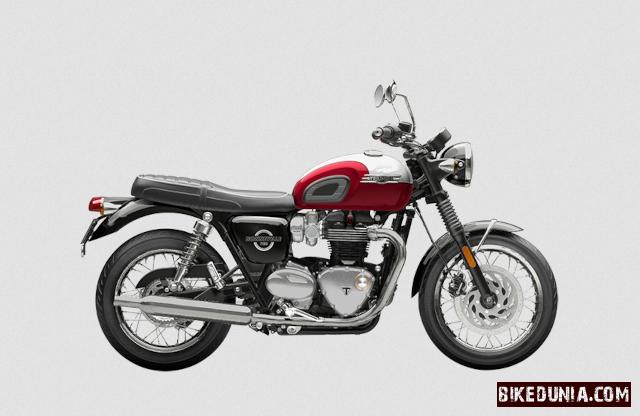 Triumph Bonneville T120 2026 Cranberry red