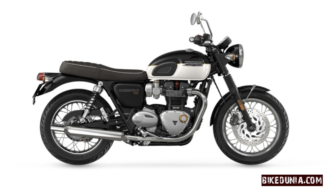 Triumph Bonneville T120 Jet Black / Fusion White
