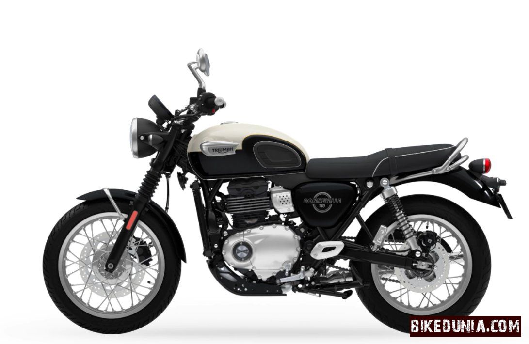Triumph Bonneville T40 Fusion white / Phantom black