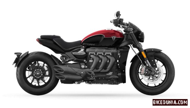 Triumph Rocket 3 Storm R 2026 Carnival Red / Sapphire Black