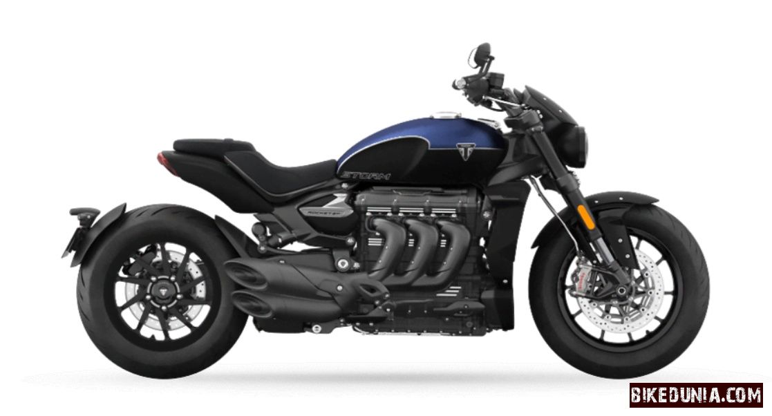Triumph Rocket 3 Storm R 2026 Satin Pacific Blue / Matt Sapphire Black