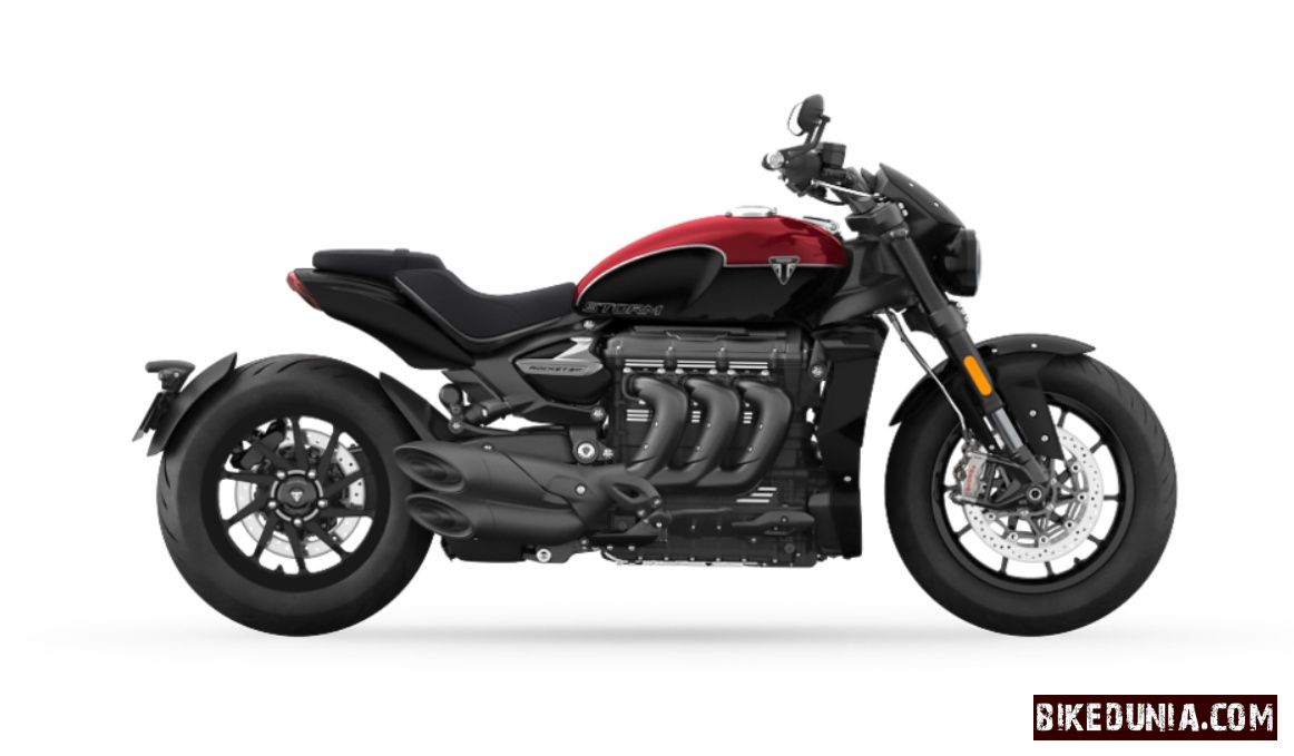 Triumph Rocket 3 Storm R Carnival Red / Sapphire Black