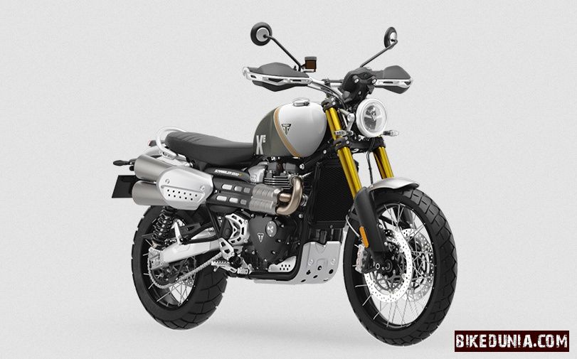 Triumph Scrambler 1200 XE Matte khaki green