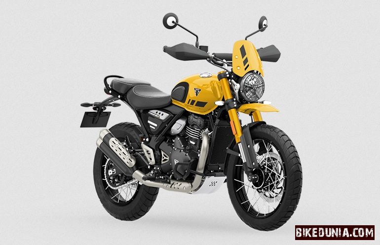 Triumph Scrambler 400 XC 2026 Racing Yellow