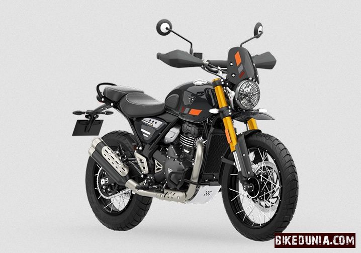Triumph Scrambler 400 XC 2026 Storm Grey