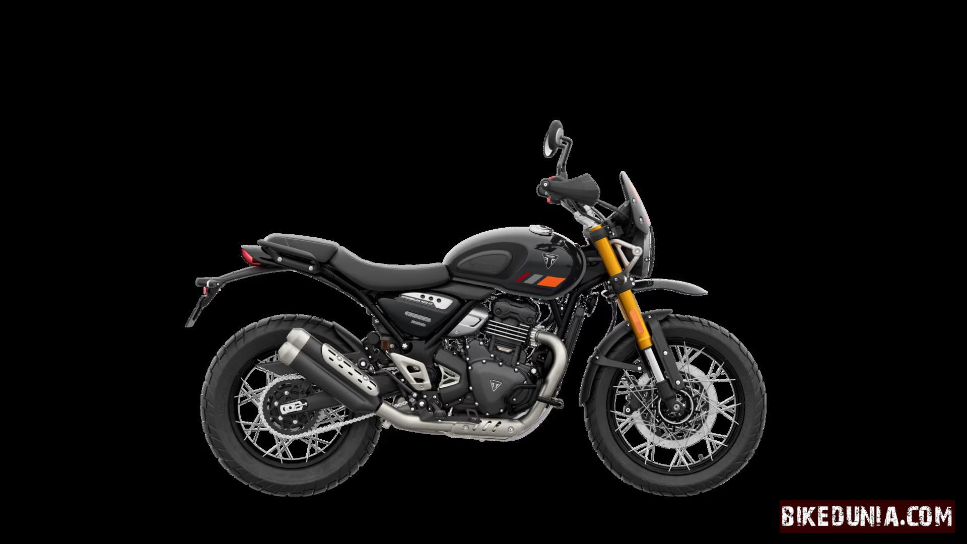 Triumph Scrambler 400 XC Granite