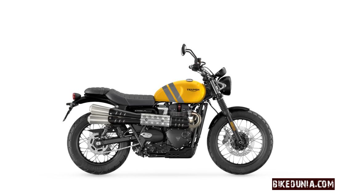 Triumph Scrambler 900 Cosmic Yellow/Graphite