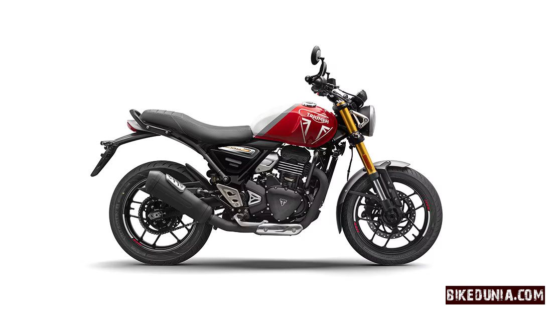 Triumph Speed 400 2025 Racing Red / Pearl Metallic White