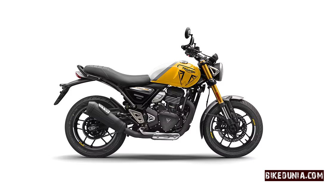 Triumph Speed 400 2025 Racing Yellow / Pearl Metallic White