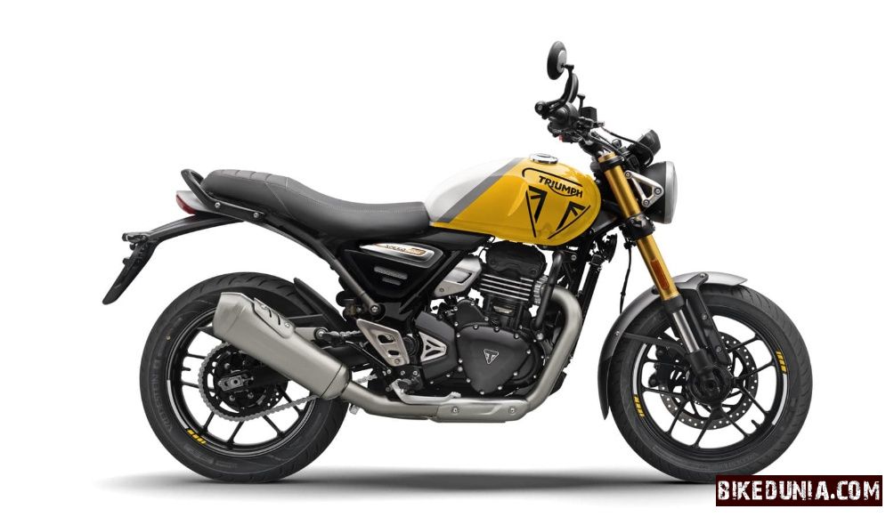 Triumph Speed 400 2026 Racing Yellow / Pearl Metallic White