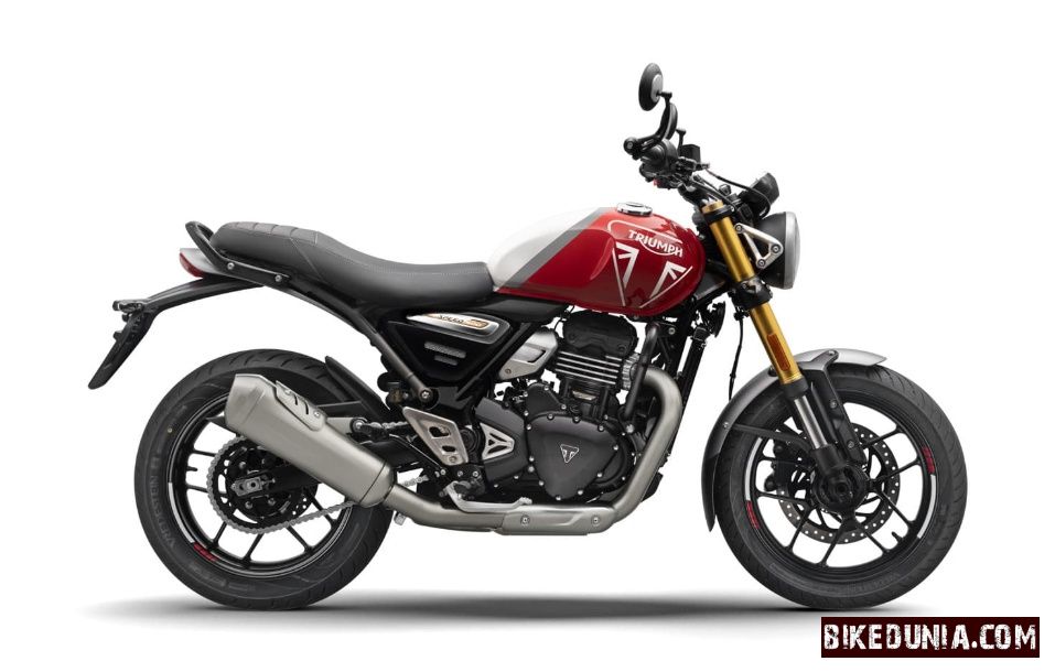 Triumph Speed 400 2026 Racing Red / Pearl Metallic White