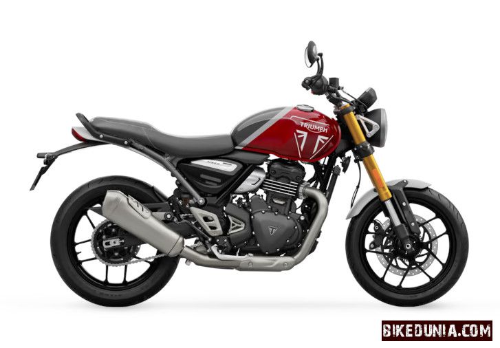 Triumph Speed 400 Carnival Red/Phantom Black