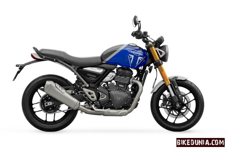 Triumph Speed 400 Caspian Blue /Storm Grey