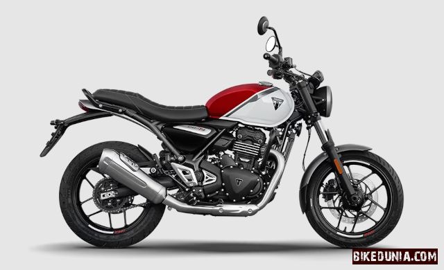 Triumph Speed T4 2026 Lava Red Gloss / Pearl Metallic White