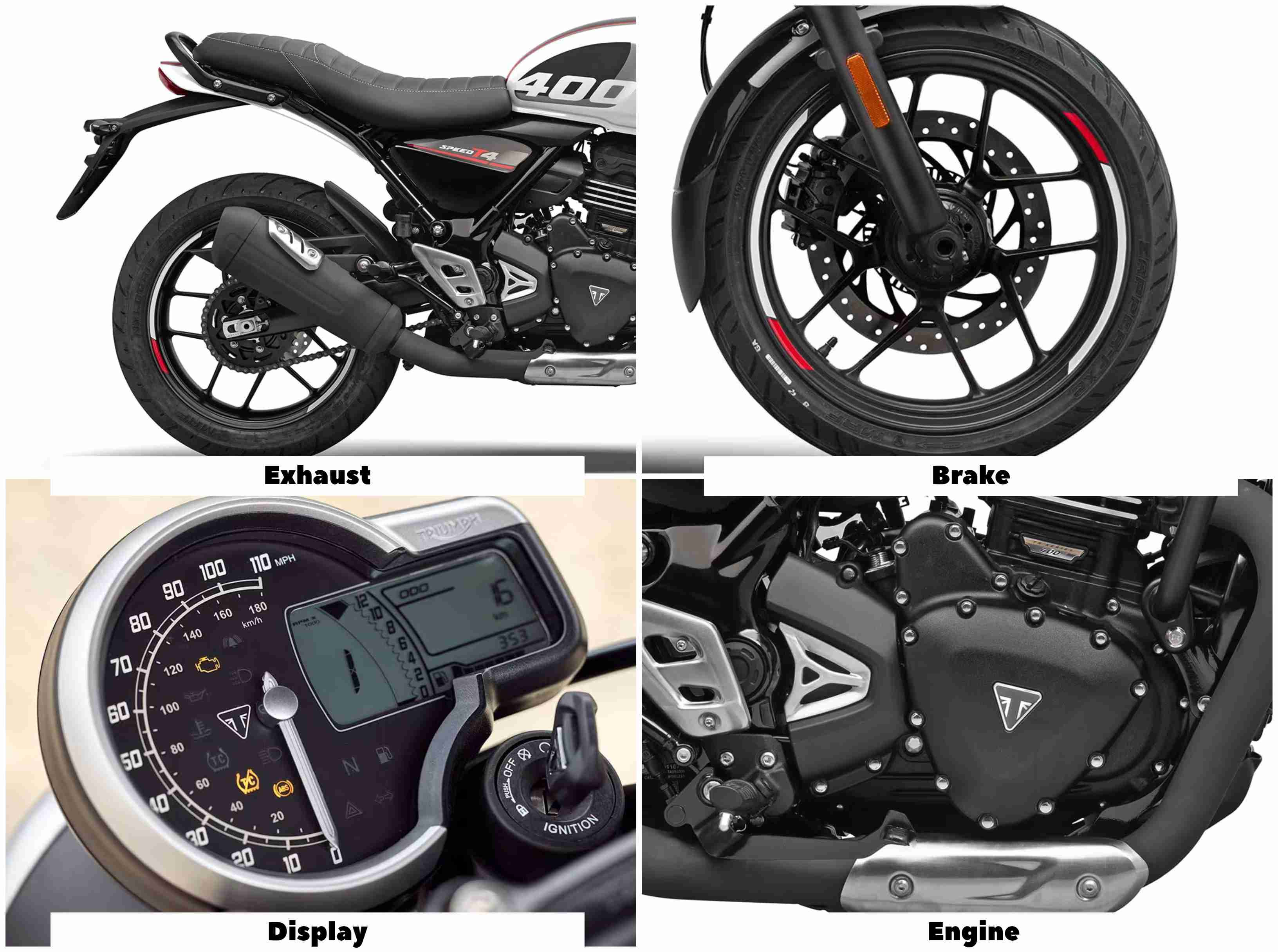 Triumph Speed T4 Features