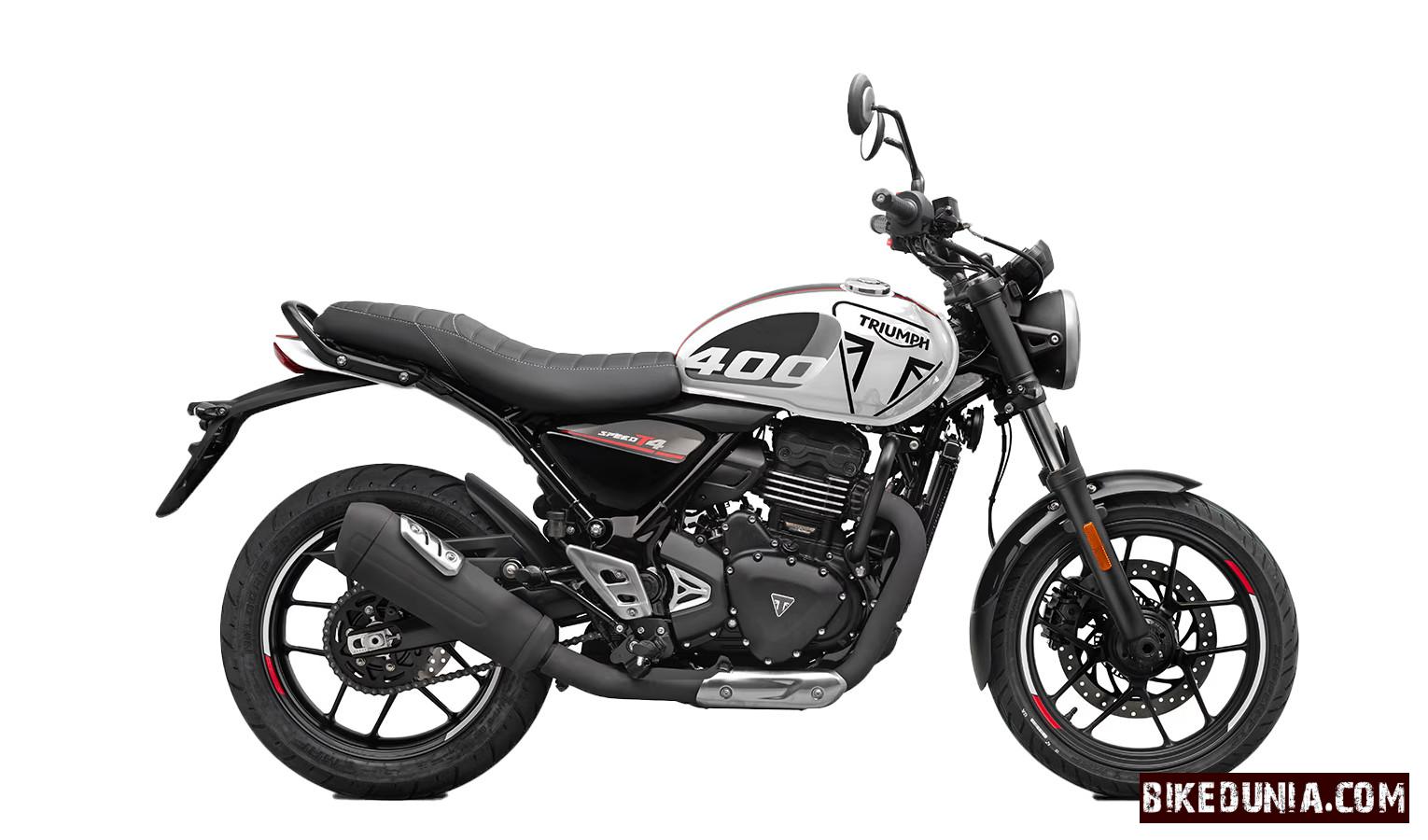Triumph Speed T4 Metallic White