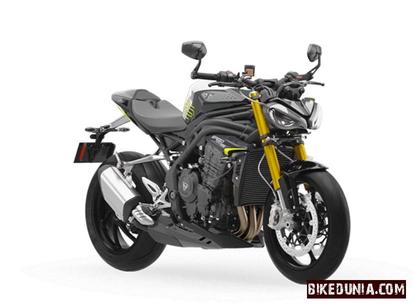Triumph Speed Triple 1200 RS 2025 Granite / Triumph Performance Yellow
