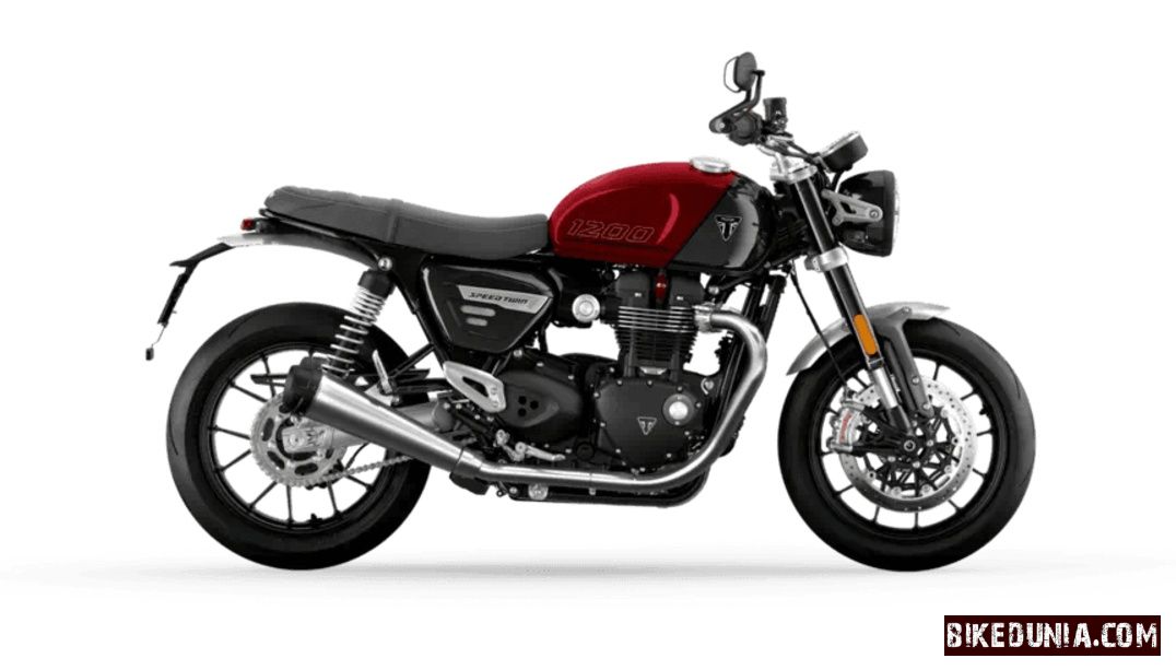 Triumph Speed Twin 1200 2024 Carnival Red / Storm Grey