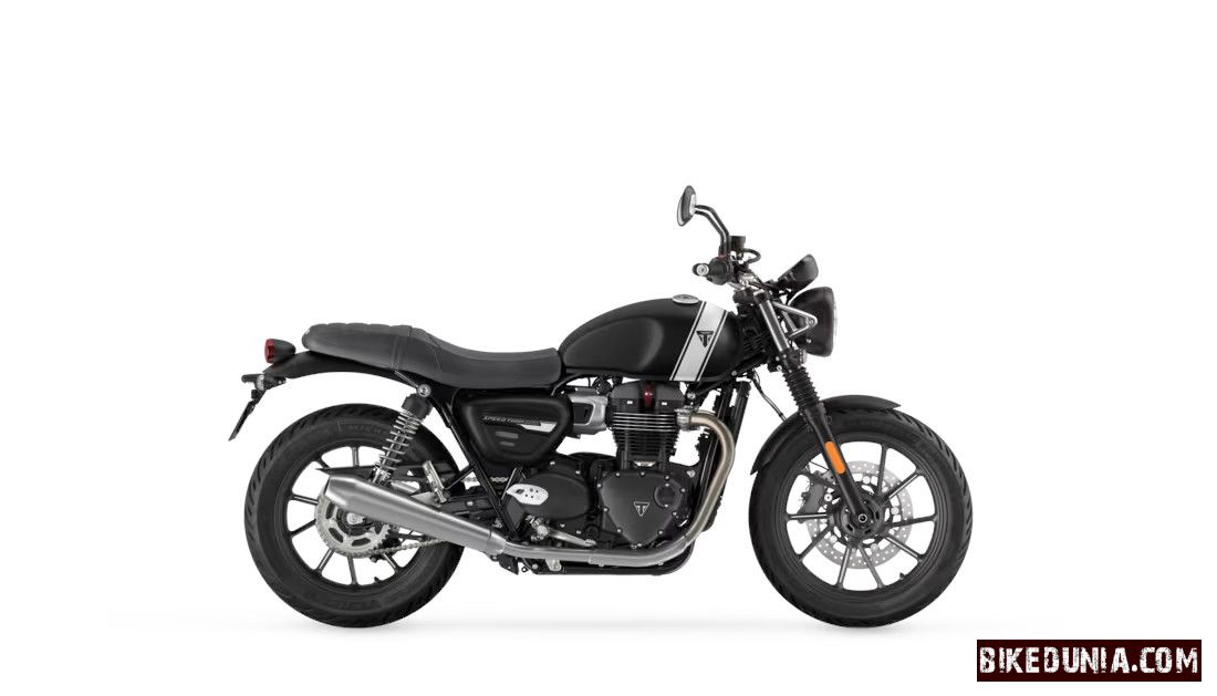 Triumph Speed Twin 900 Matt Phantom Black / Matt Crystal White