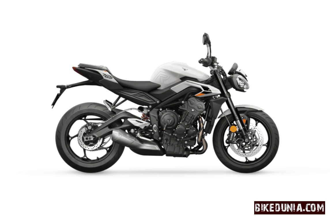 Triumph Street Triple 765 R Pure White