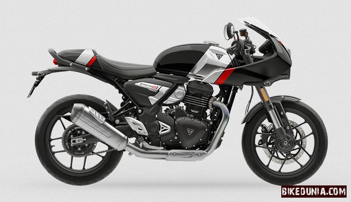 Triumph Thruxton 400 2026 Phantom black / Aluminium silver