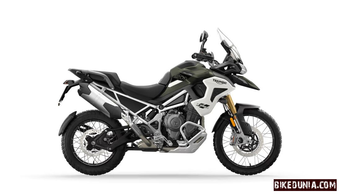 Triumph Tiger 1200 Rally Pro Matt Khaki