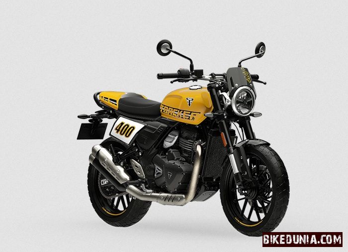 Triumph Tracker 400 Racing yellow