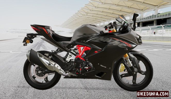 TVS Apache RR 310 Titanium Black