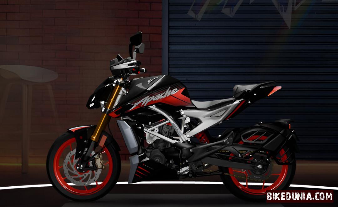 TVS Apache RTR 310 2025 Arsenal Black