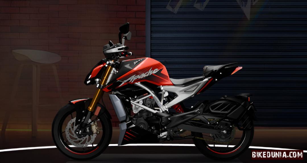 TVS Apache RTR 310 2025 Fiery Red