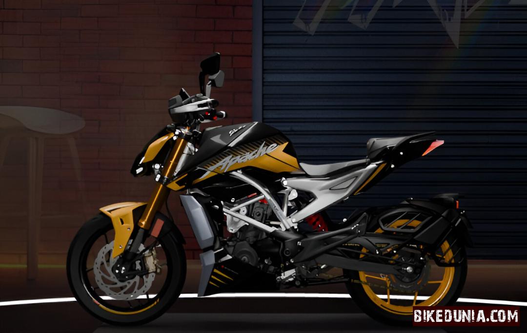 TVS Apache RTR 310 2025 Fury Yellow