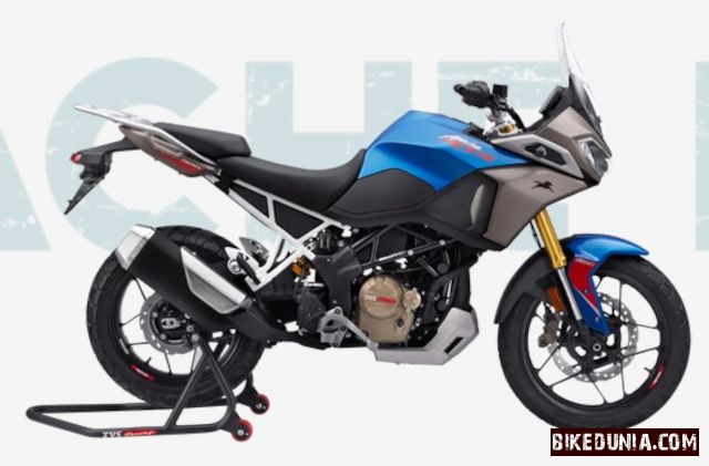 TVS Apache RTX 300 BTO Metallic Blue