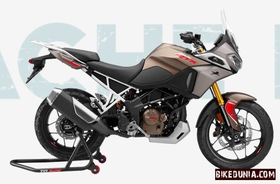 TVS Apache RTX 300 Top Tarn Bronze